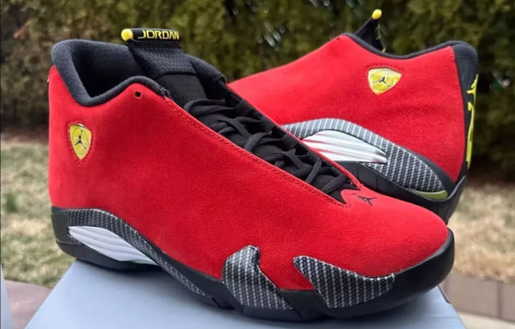 Air Jordan 14 Ferrari outlook