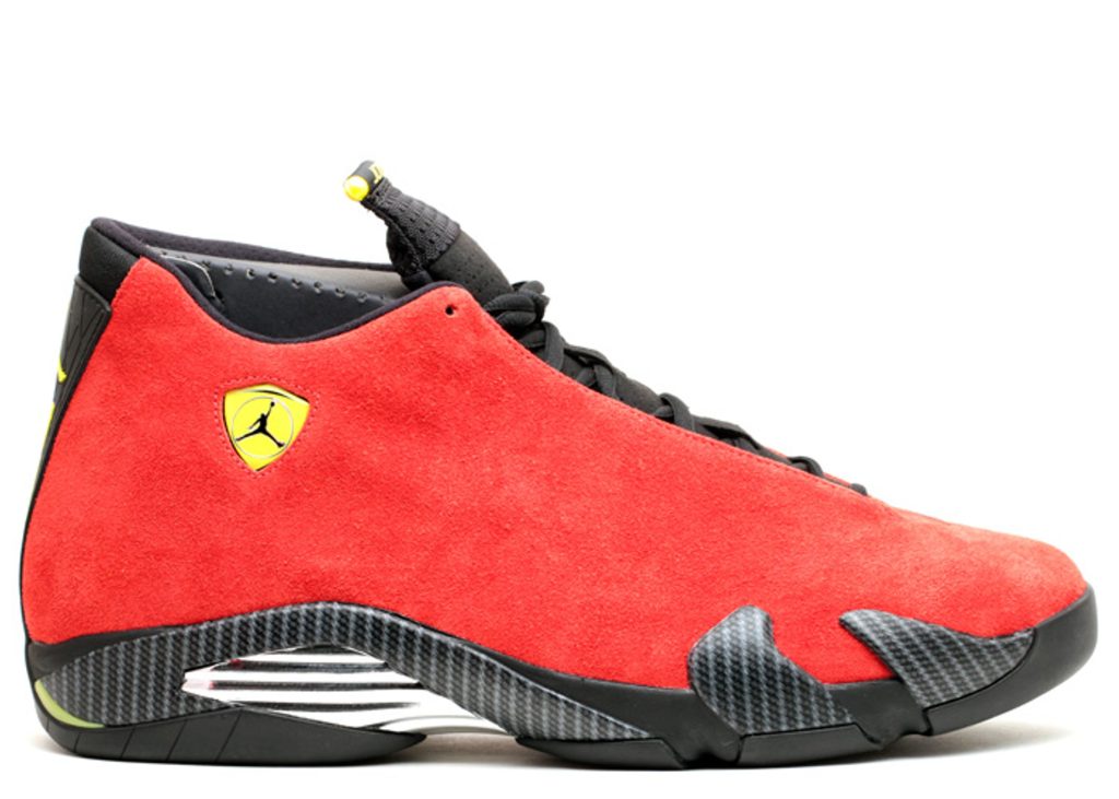 Air Jordan 14 Ferrari release date