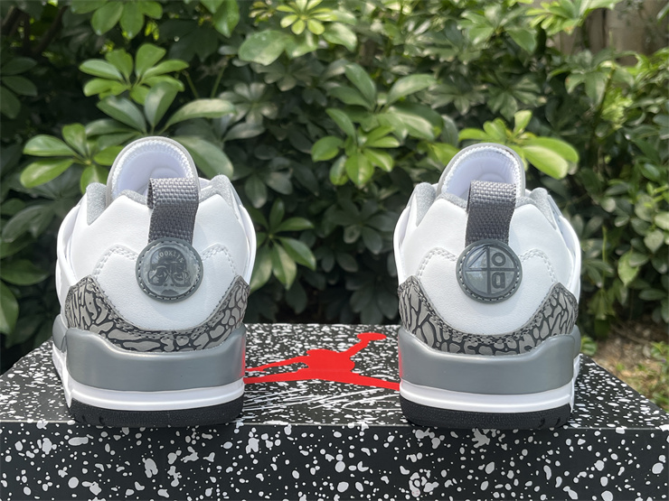 Jordan Spizike LOW gray back