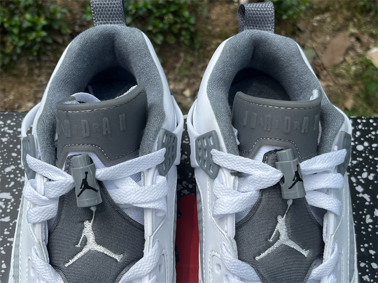 Jordan Spizike LOW gray details