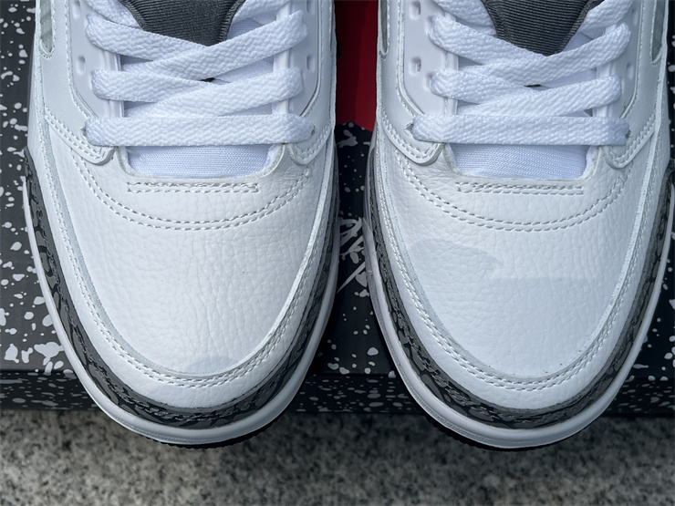 Jordan Spizike LOW gray material