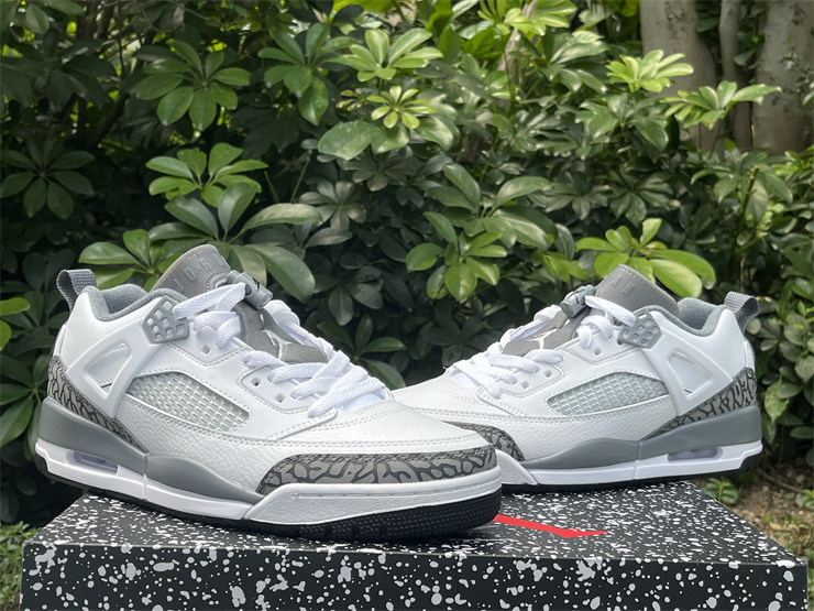 Jordan Spizike LOW gray outlook