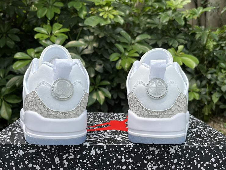 Jordan Spizike LOW white back details