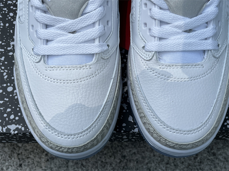 Jordan Spizike LOW white material