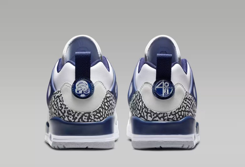 Men's Jordan Spizike Low Midnight Navy back