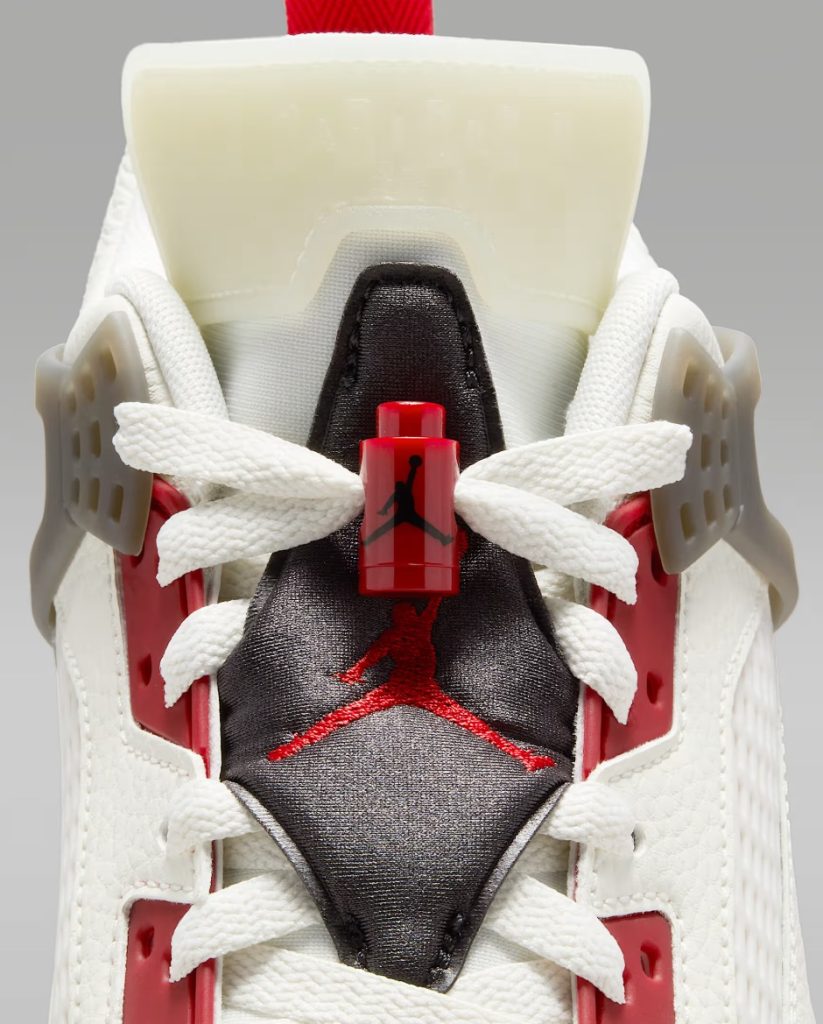 Men's Jordan Spizike Low Sail Varsity Red lace