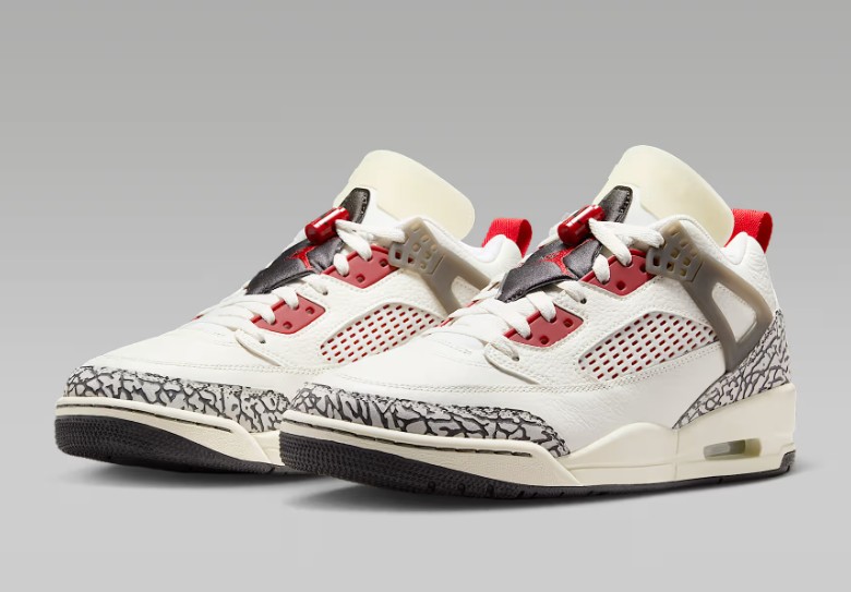 Men's Jordan Spizike Low Sail Varsity Red
