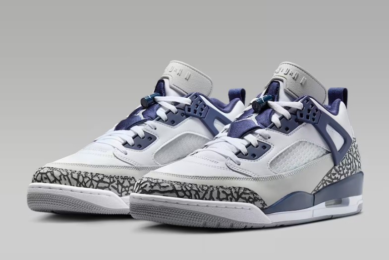 Men's Jordan Spizike Low White Midnight Navy
