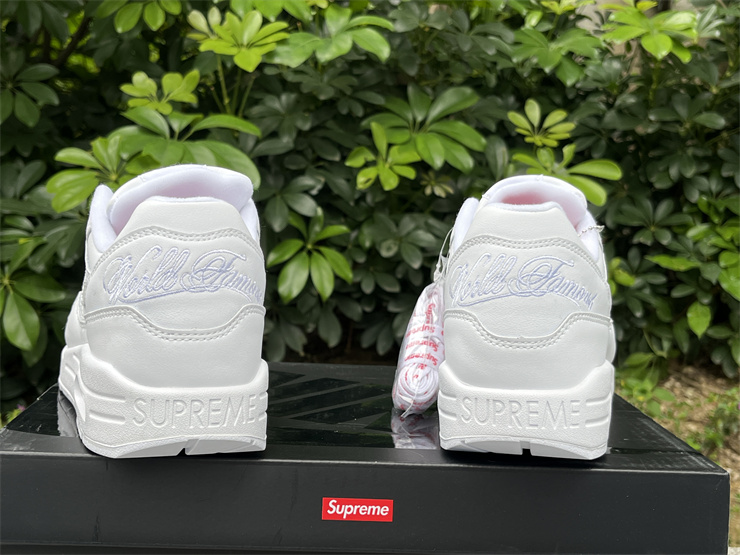 Supreme x Nike Air Max 1'87 White supreme