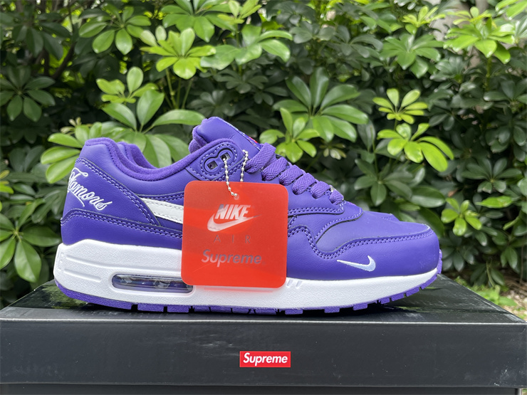 Supreme x Nike Air Max1'87 purple