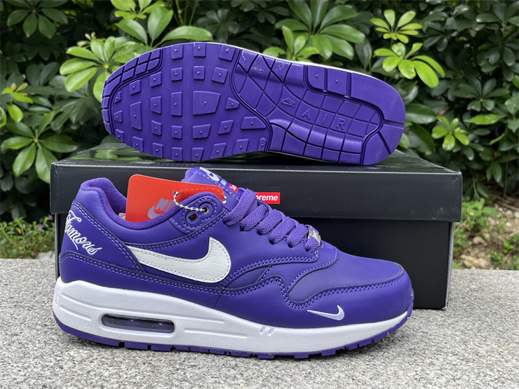 supreme Nike Air Max 1'87 purple