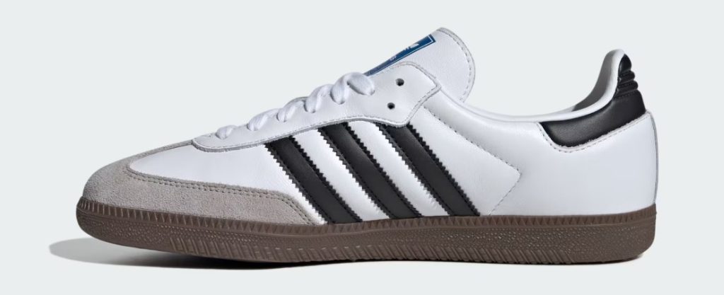 Adidas Samba OG white shoe
