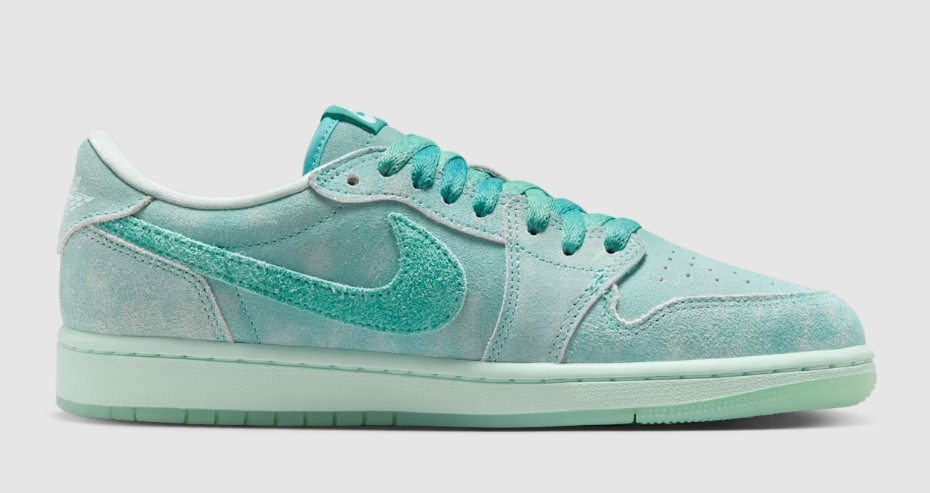 Air Jordan 1 Low OG Washed Teal shoes