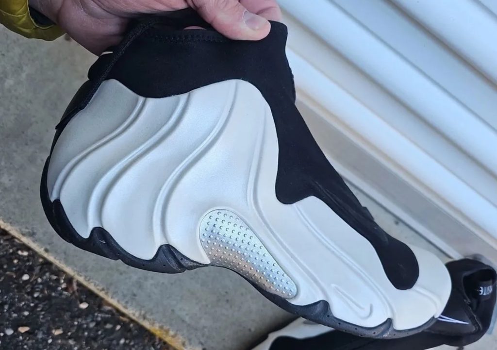 Nike Air Flightposite Sail and Black