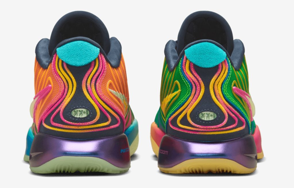 Nike LeBron 21 heeels