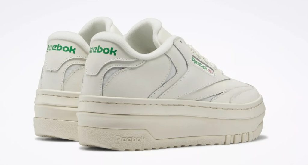 Reebok Club C Extra heels