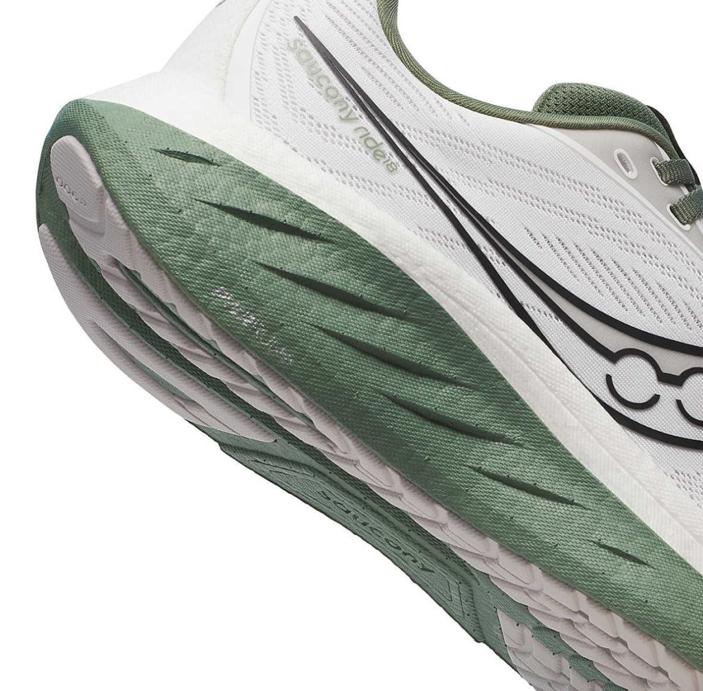 saucony ride 18 outsole