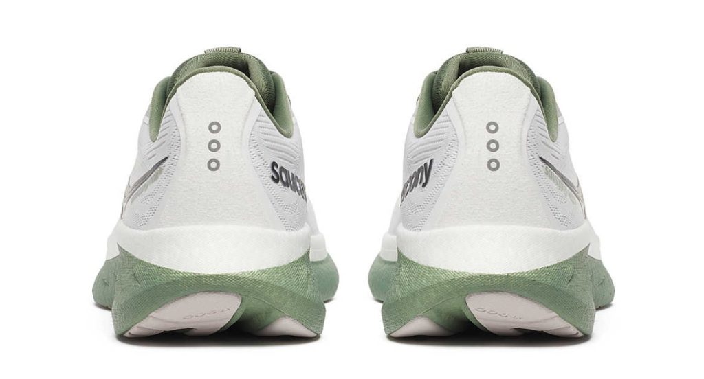 saucony ride 18 shoe heels