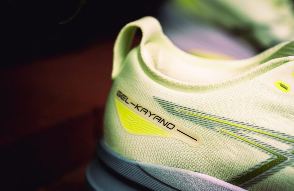ASICS Gel-Kayano 31 heel details