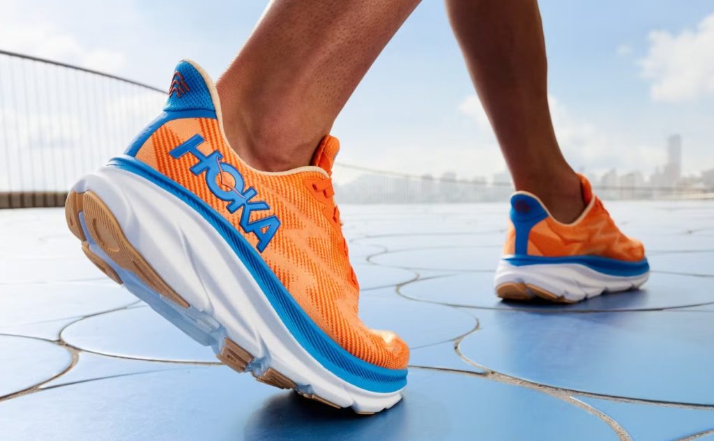 HOKA Clifton 9 walking