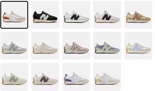 New Balance Women's 327 color