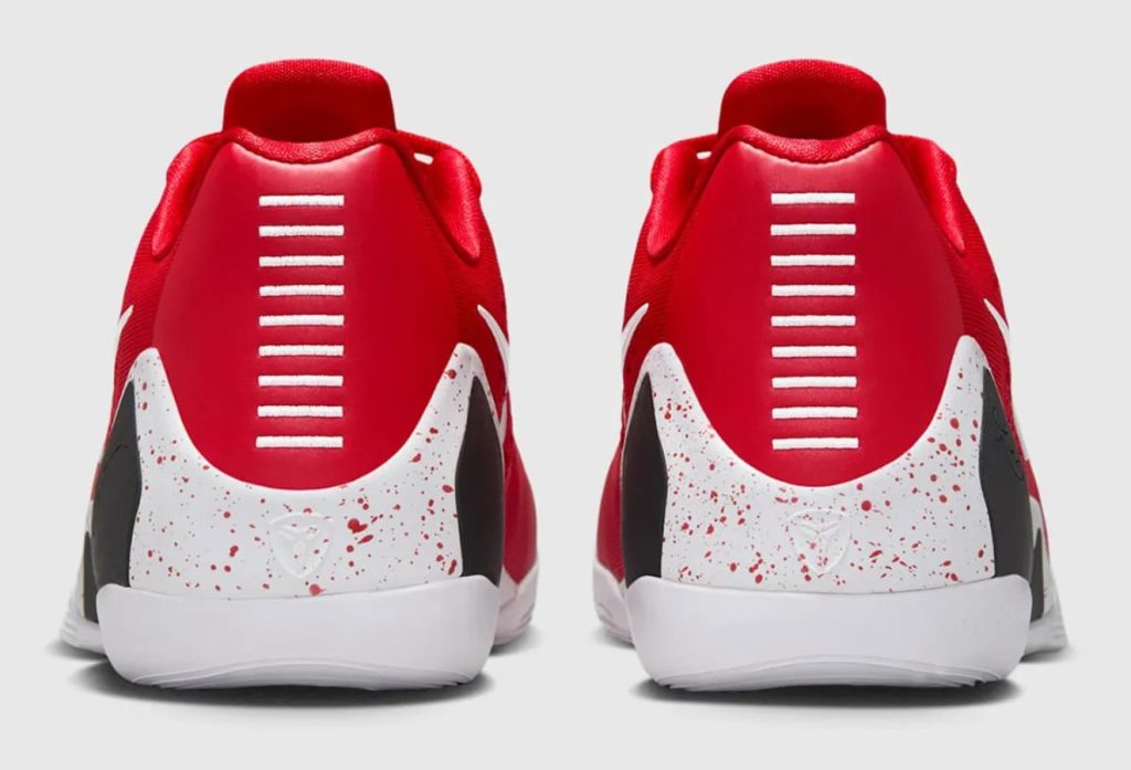 Nike Kobe 9 EM Protro “University Red” heels
