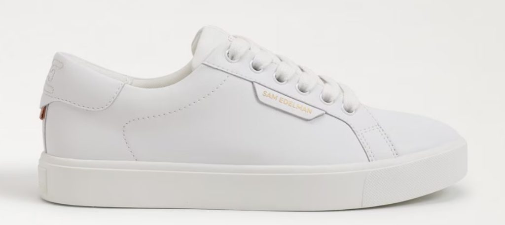 Sam Edelman Ethyl Low Top white Sneaker