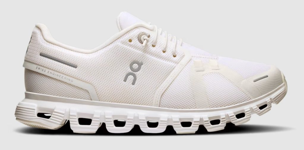 women's On Cloud 6 white