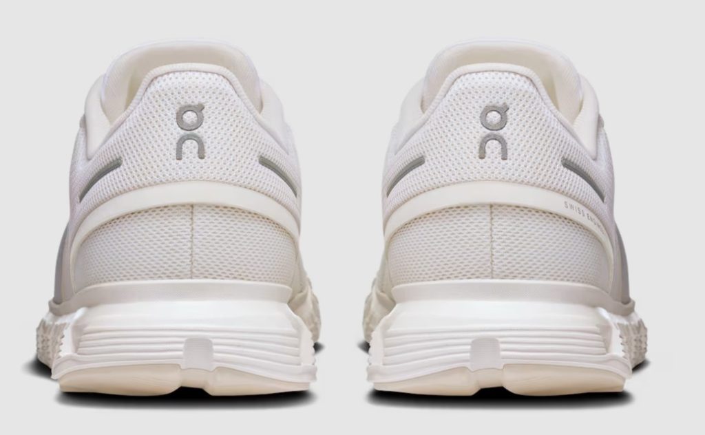 women's On Cloud 6 white heels