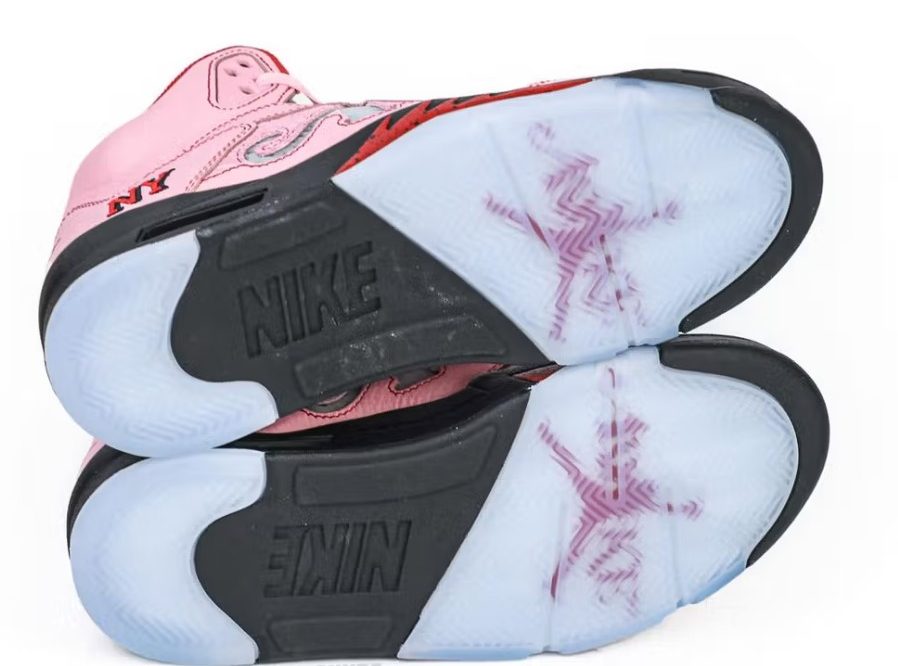 Awake NY x Air Jordan 5 Arctic Pink outsole