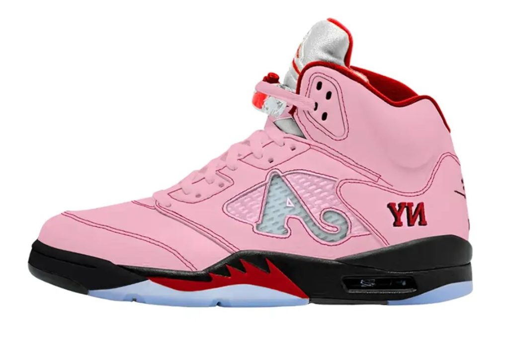 Awake NY x Air Jordan 5 Arctic Pink sneaker