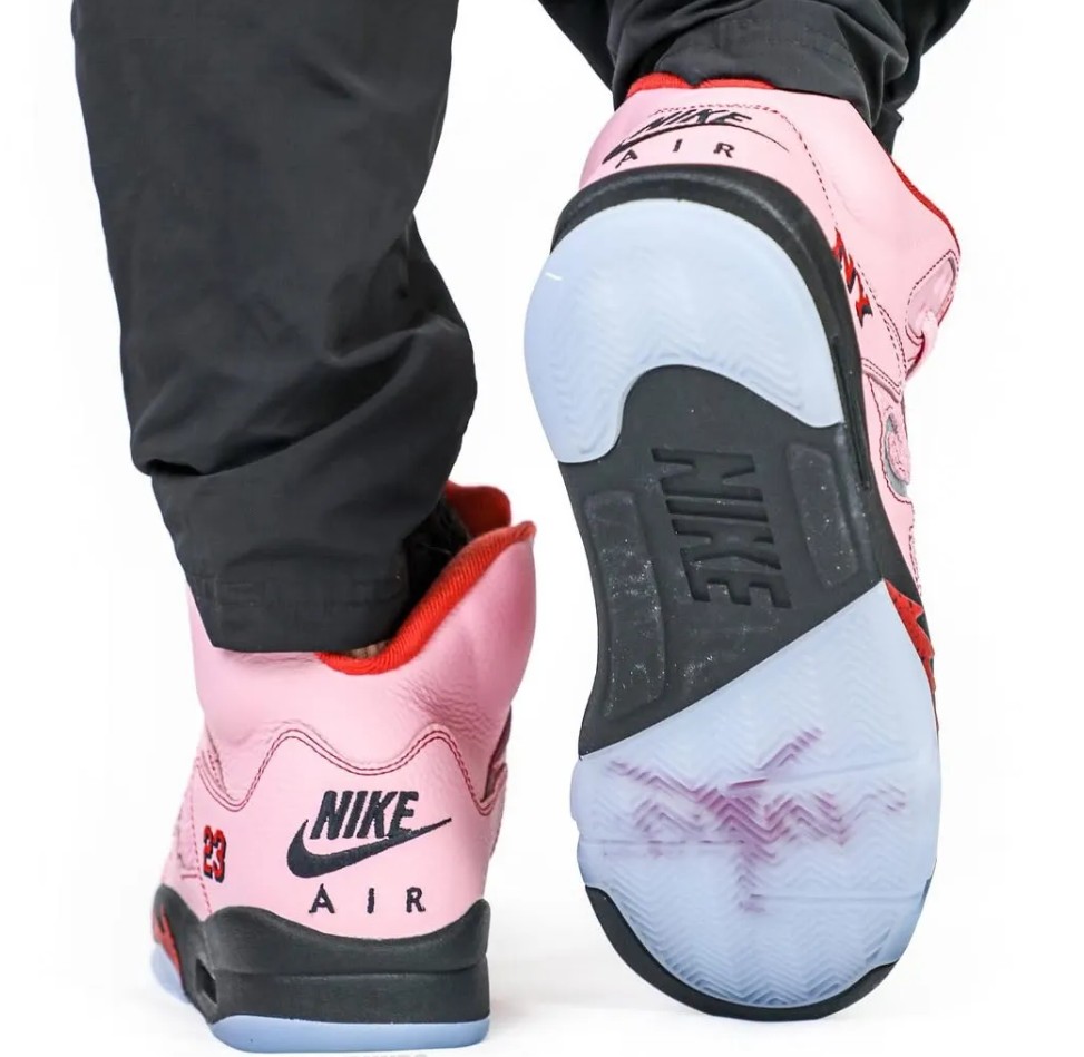 Awake NY x Jordan 5 'Arctic Pink' fit