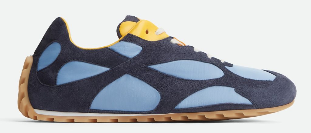 Bottega Veneta Orbit Flash sneakers in abyss ice egg yolk