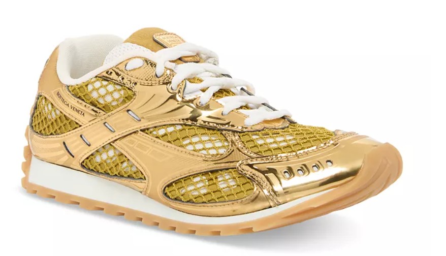 Bottega Veneta golden white