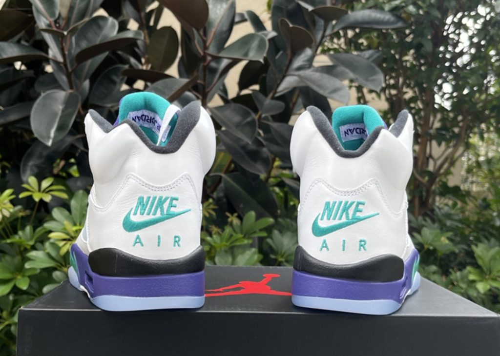 Jordan Air Jordan 5 Retro Grape heels