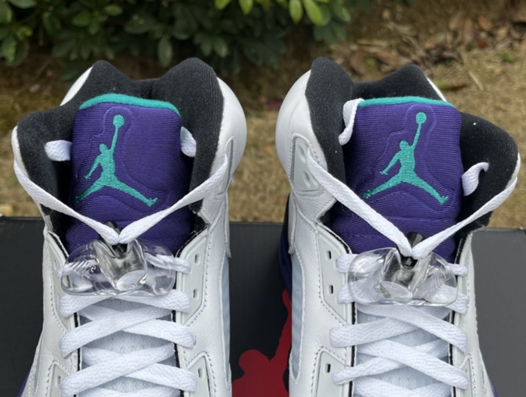 Jordan Air Jordan 5 Retro Grape logo