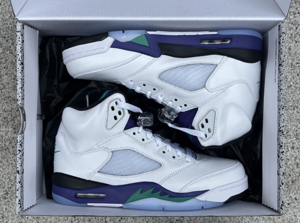 Jordan Air Jordan 5 Retro Grape package