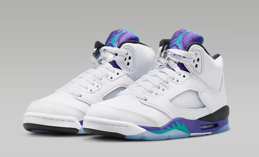 Jordan Air Jordan 5 Retro Grape running shoes