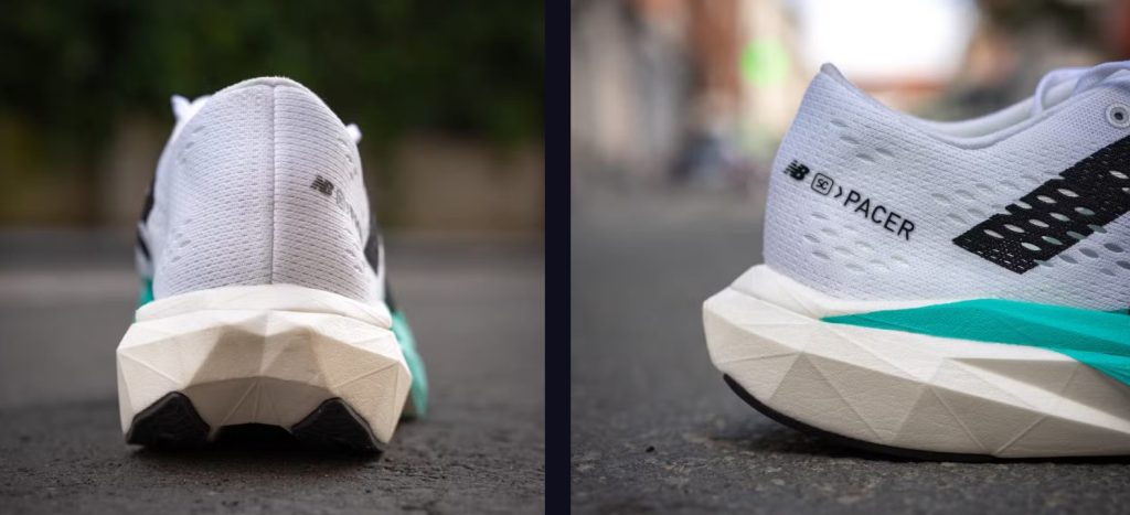 New Balance FuelCell SuperComp Pacer v2 heel details