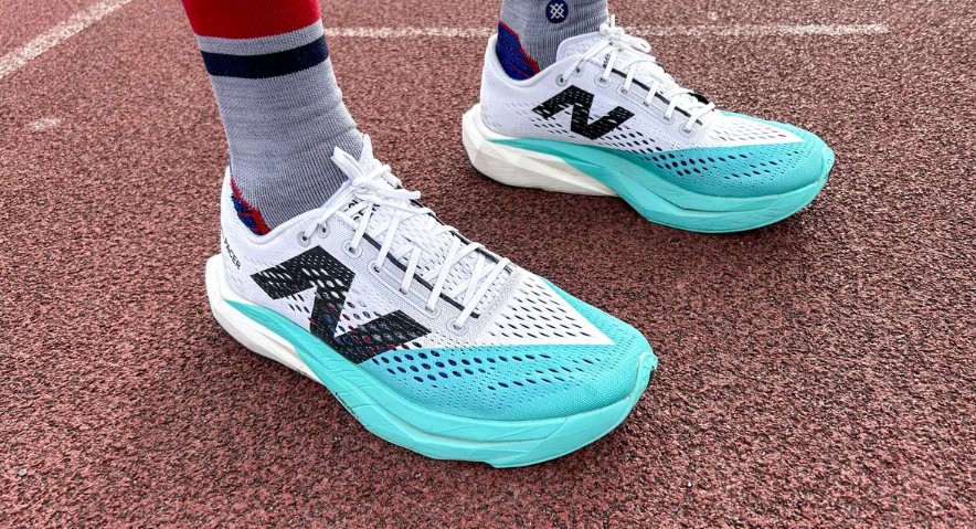 New Balance FuelCell SuperComp Pacer v2 on foot