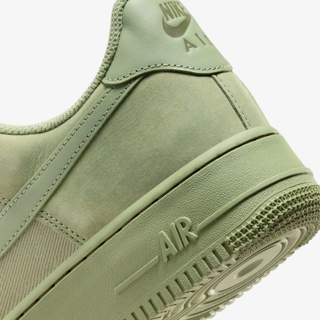Nike Air Force 1 '07 LX Oil Green details