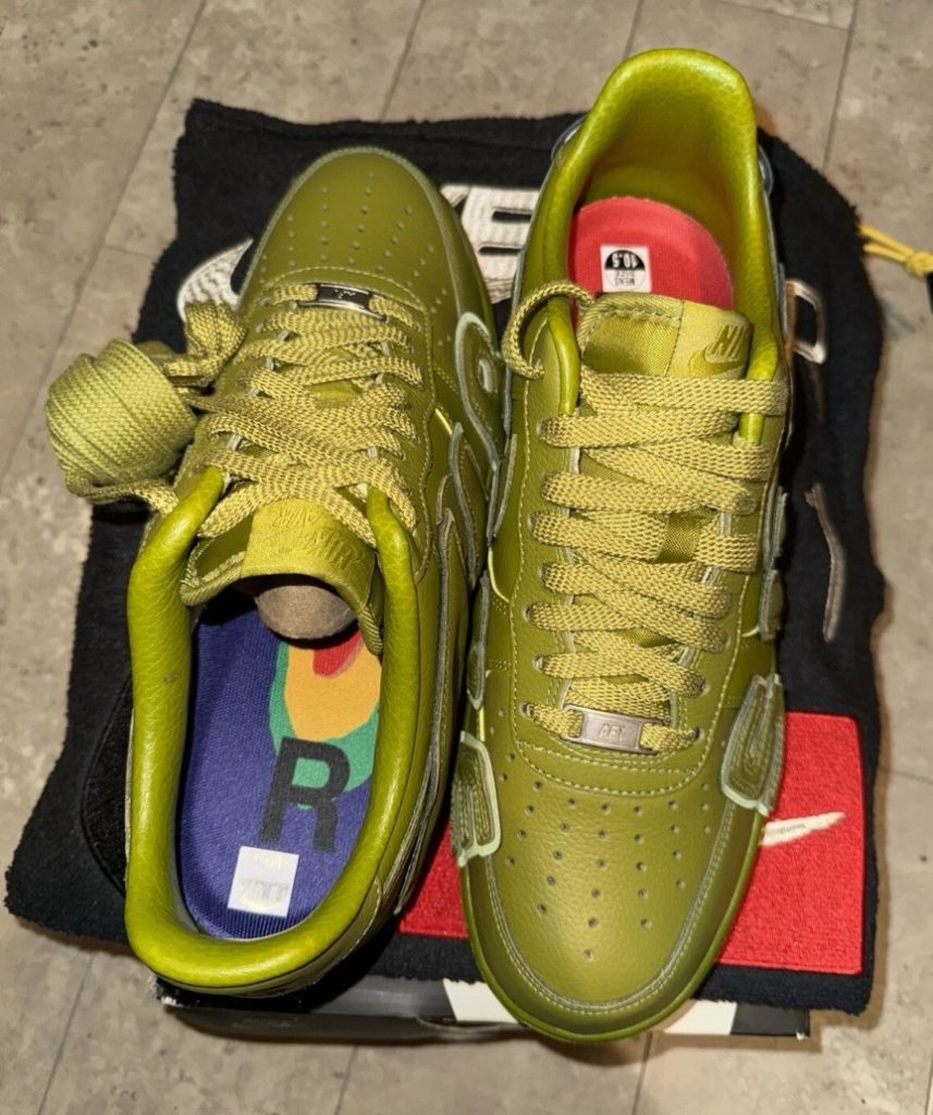 Nike Air Force 1 Low Cactus Plant Flea Market Moss running shoes