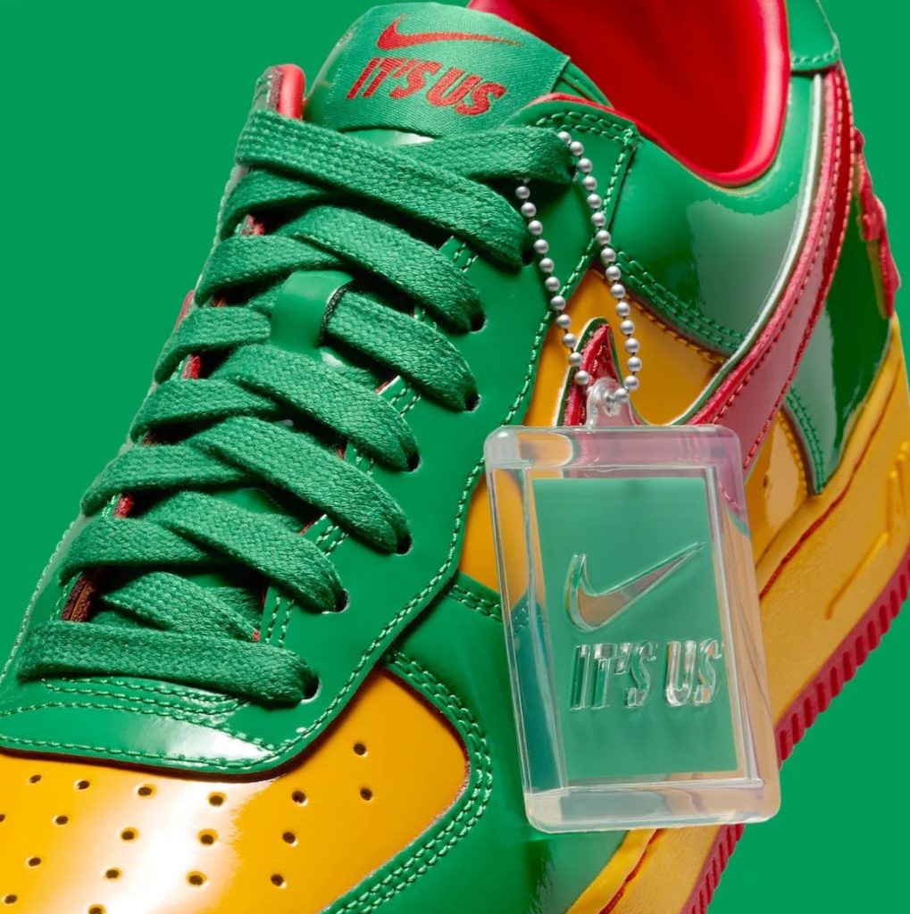 Nike Air Force 1 Low Lil Yachty Concrete Boys Lucky Green laces