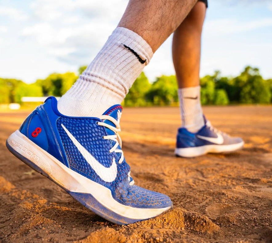 Nike Kobe 6 dodgers on feet