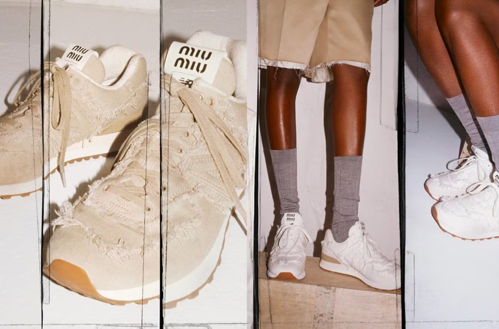 miu miu new balance 574 style