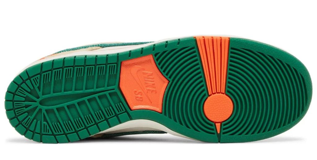 nike sb dunk low jarritos outsole